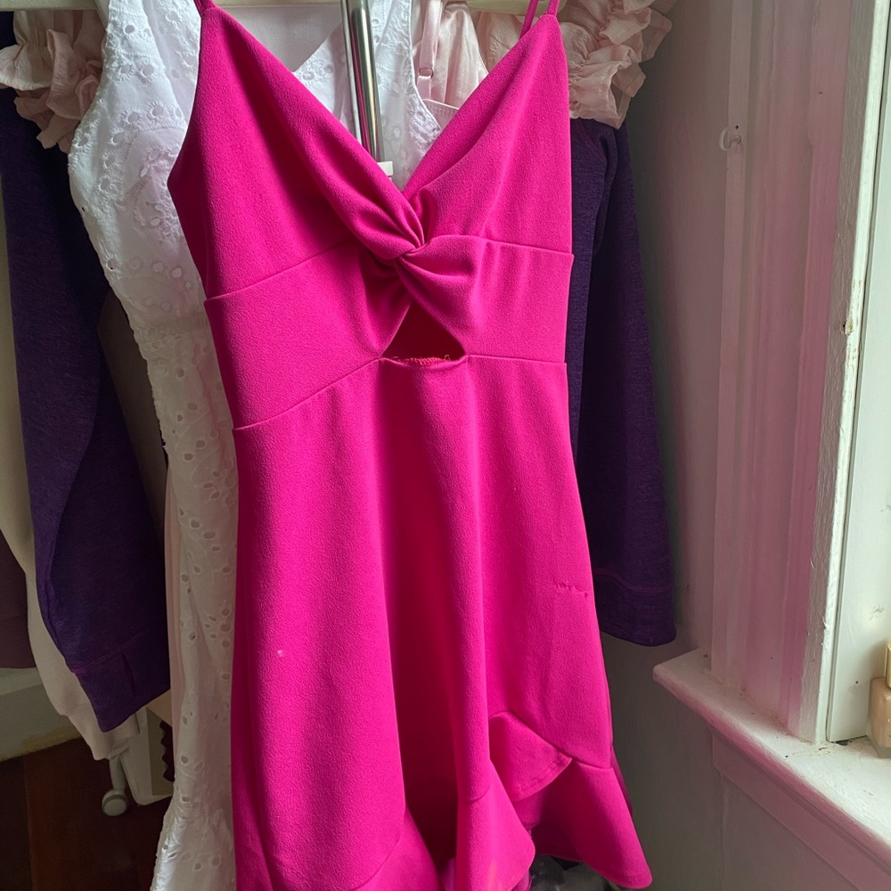 Fashion Nova pink dress